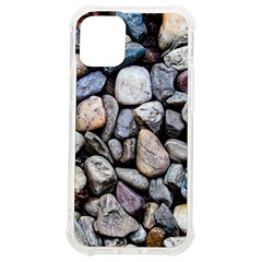 Stone Texture Nature Background Rocks Pebbles Iphone 12 Mini Tpu Uv Print Case	