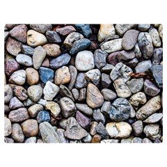 Stone Texture Nature Background Rocks Pebbles Premium Plush Fleece Blanket (extra Small)