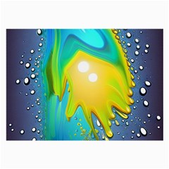 Liquid Background Large Glasses Cloth (2 Sides)