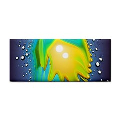 Liquid Background Hand Towel by GardenOfOphir