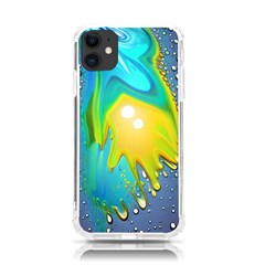 Liquid Background iPhone 11 TPU UV Print Case