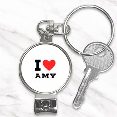 I Love Amy Nail Clippers Key Chain by ilovewhateva