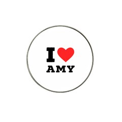 I Love Amy Hat Clip Ball Marker by ilovewhateva