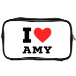 I love amy Toiletries Bag (One Side) Front