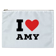 I Love Amy Cosmetic Bag (xxl) by ilovewhateva