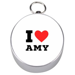 I Love Amy Silver Compasses by ilovewhateva