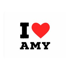 I Love Amy Premium Plush Fleece Blanket (mini) by ilovewhateva