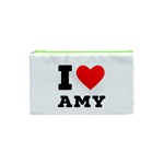 I love amy Cosmetic Bag (XS) Front