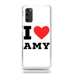 I love amy Samsung Galaxy S20 6.2 Inch TPU UV Case Front