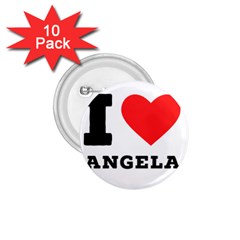 I Love Angela  1 75  Buttons (10 Pack) by ilovewhateva