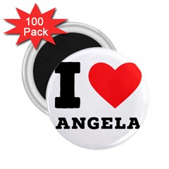 I Love Angela  2 25  Magnets (100 Pack)  by ilovewhateva