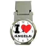 I love Angela  Money Clip Watches Front