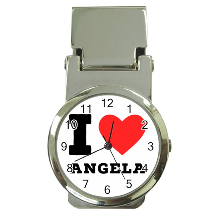 I love Angela  Money Clip Watches