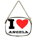 I love Angela  Chain Purse (Two Sides) Back