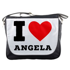 I Love Angela  Messenger Bag by ilovewhateva