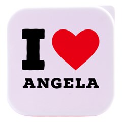 I Love Angela  Stacked Food Storage Container by ilovewhateva