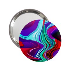 Fluid Background 2 25  Handbag Mirrors by GardenOfOphir