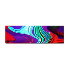 Fluid Background Sticker (bumper) by GardenOfOphir