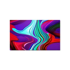 Fluid Background Sticker Rectangular (100 Pack) by GardenOfOphir