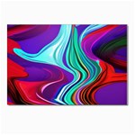 Fluid Background Postcards 5  x 7  (Pkg of 10) Front