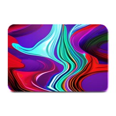 Fluid Background Plate Mats by GardenOfOphir