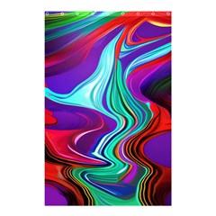 Fluid Background Shower Curtain 48  X 72  (small)  by GardenOfOphir