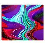 Fluid Background One Side Premium Plush Fleece Blanket (Small) 50 x40  Blanket Front