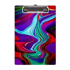 Fluid Background A5 Acrylic Clipboard by GardenOfOphir