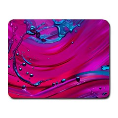 Fluid Art Pattern Small Mousepad by GardenOfOphir