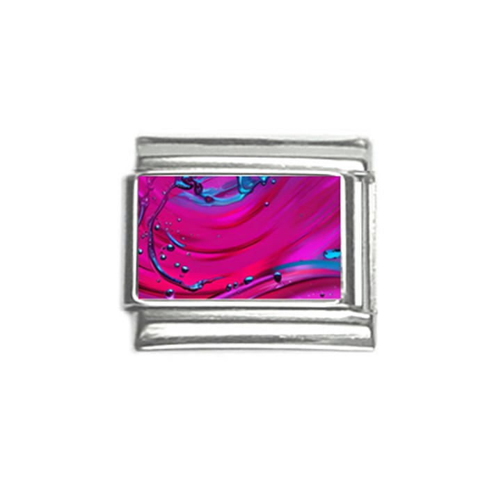 Fluid Art Pattern Italian Charm (9mm)