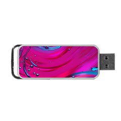 Fluid Art Pattern Portable Usb Flash (one Side) by GardenOfOphir