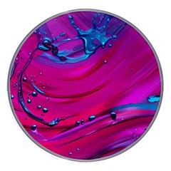 Fluid Art Pattern Wireless Fast Charger(white) by GardenOfOphir