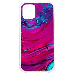 Fluid Art Pattern Iphone 12/12 Pro Tpu Uv Print Case by GardenOfOphir