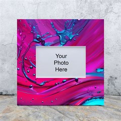 Fluid Art Pattern White Box Photo Frame 4  X 6  by GardenOfOphir