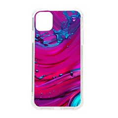 Fluid Art Pattern Iphone 11 Tpu Uv Print Case by GardenOfOphir