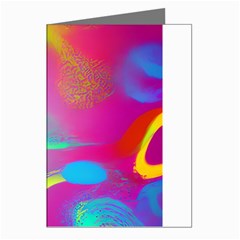 Fluid Background Greeting Cards (pkg Of 8) by GardenOfOphir