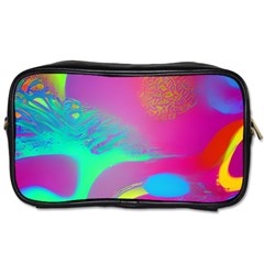 Fluid Background Toiletries Bag (two Sides) by GardenOfOphir