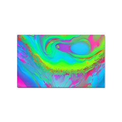 Fluid Artistic Sticker Rectangular (10 Pack) by GardenOfOphir