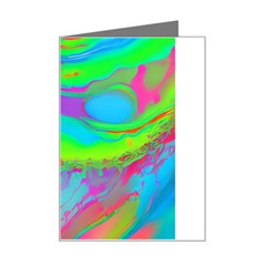 Fluid Artistic Mini Greeting Card by GardenOfOphir