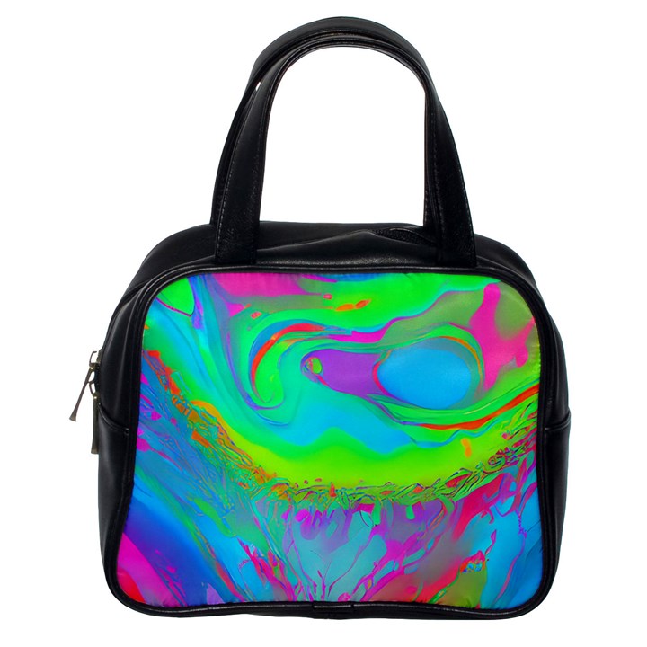 Fluid Artistic Classic Handbag (One Side)