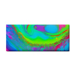 Fluid Artistic Hand Towel by GardenOfOphir