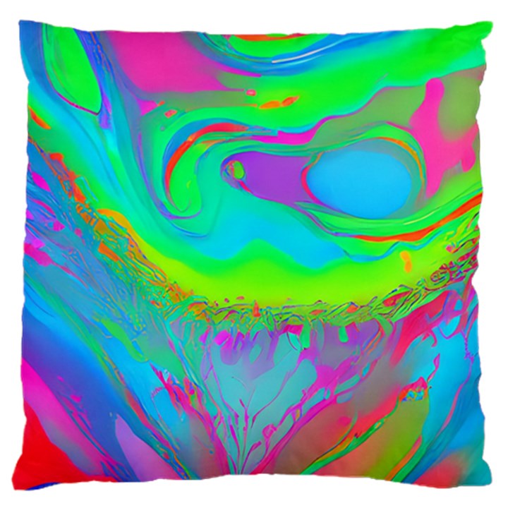 Fluid Artistic Large Cushion Case (One Side)