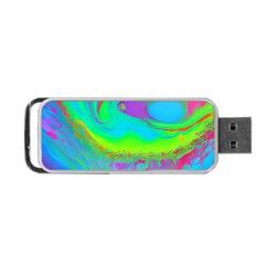 Fluid Artistic Portable Usb Flash (two Sides) by GardenOfOphir