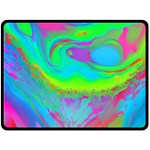 Fluid Artistic Fleece Blanket (Large) 80 x60  Blanket Front