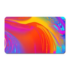 Liquid Art Pattern Magnet (rectangular) by GardenOfOphir