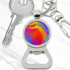 Liquid Art Pattern Bottle Opener Key Chain by GardenOfOphir