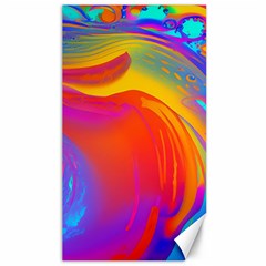 Liquid Art Pattern Canvas 40  X 72  by GardenOfOphir