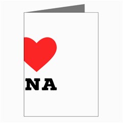 I Love Anna Greeting Cards (pkg Of 8) by ilovewhateva