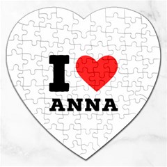 I Love Anna Jigsaw Puzzle (heart) by ilovewhateva