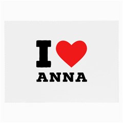 I Love Anna Large Glasses Cloth by ilovewhateva